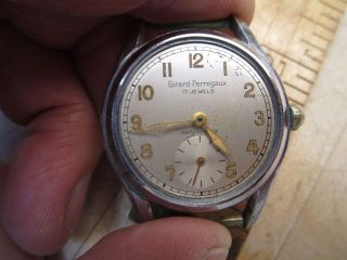 Vintage Girard Perregaux Gyromatic 17j Men’s Wrist Watch