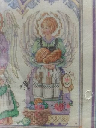 Vintage 1996 Bucilla counted cross stitch kit,  guardians of the home,  41539 5