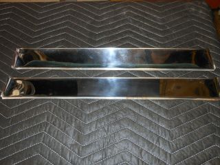 Early Ford Bronco 66 - 77 Stainless Steel Vent Shades Vintage