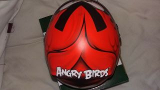Heikki Kovalainen 1/2 Caterham Angry Birds helmet 2012 Rare 6