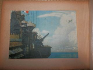 Ww2 Japanese Navy Strategy Painting.  The Imperial Navy Which Controls The Souther