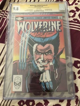 Wolverine 1 (1982),  Cgc 9.  8,  Ss Chris Claremont Rare Herb Trimpe Remark