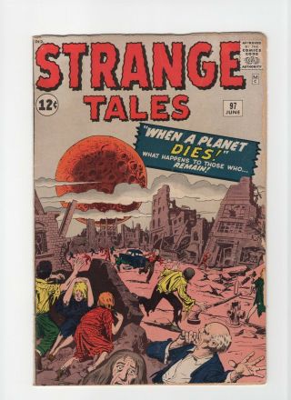 Strange Tales 97 Vintage Marvel Atlas Comic Key 1st Aunt May Uncle Ben Pre - Hero