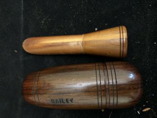 Vintage Duck call by Bailey 6