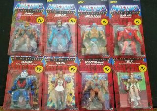 7 Motu Vintage Masters Of The Universe Wave 1 And Wave 2 Moc