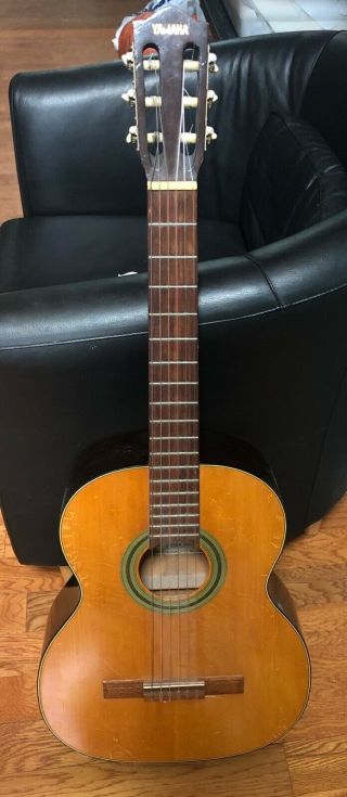 Vintage Yamaha No.  60 Nippon Gakki Acoustic 6 String Guitar Estate Find