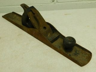 Vintage untouched 1920 ' s STANLEY BAILEY SWEETHEART No 7 jointer plane 2