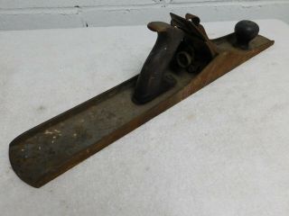 Vintage untouched 1920 ' s STANLEY BAILEY SWEETHEART No 7 jointer plane 5