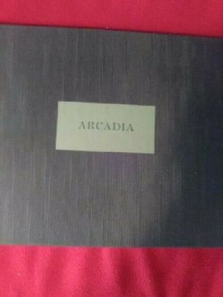 Arion Press,  2001.  Arcadia.  Very Rare Limited Edition.  Perfect.