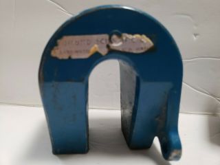 Large Horseshoe Magnet Vintage Pair Edmund Scientific,  Raytheon 2