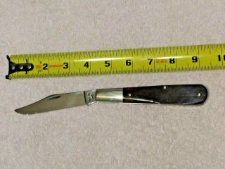 Vtg 1972 8 Dot Case Xx 6143 Grand Daddy Barlow Pocket Knife With Red Scales