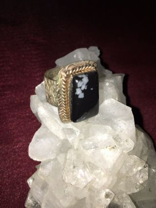 Unknown Entity Mystery Spirit Haunted And Active Vintage Obsidian
