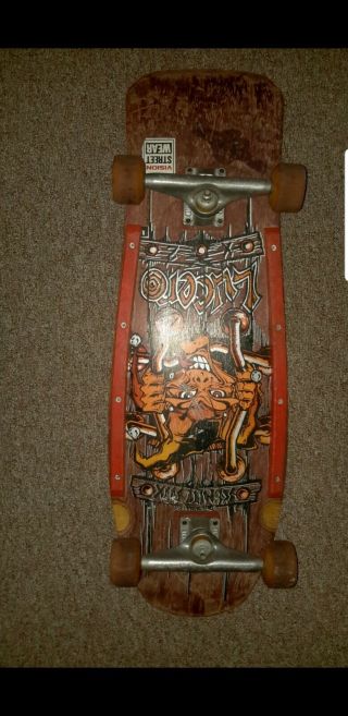 Vintage Shmitt Stixx Lucero Skateboard