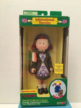 Madeline 8” Doll International Traveler England /ireland Eden 2000