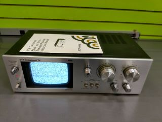 Jc Penney Solid State Tv,  Febrery 1978 Vintage