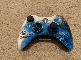 Xbox 360 2008 Launch Team Nxe Controller - Extremely Rare - Only 10 Exist