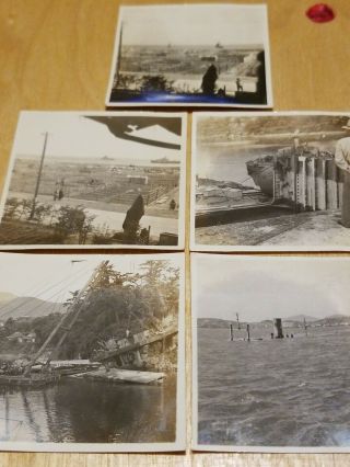 Rare Photographs Ww2 Ijn Japanese Ships Sunk And Ships Scrapped Cut Up Occupied