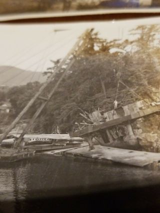 Rare Photographs WW2 IJN Japanese Ships Sunk and Ships Scrapped Cut Up Occupied 3
