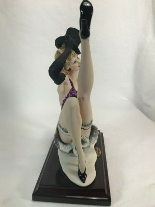 Rare Giuseppe Armani Florence Cabaret Showgirl Dancer Marlene Figurine 1298C 5