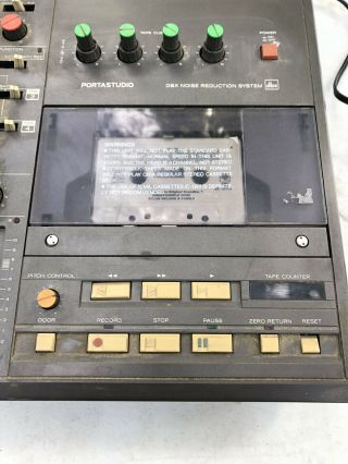 Vintage Tascam 244 4 Track Analog Recorder Portastudio 2