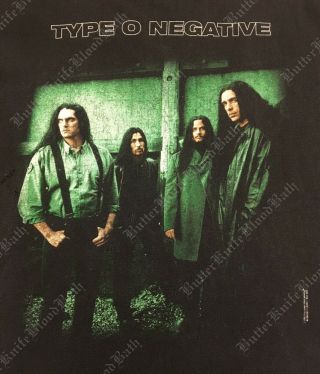 1999 Type O Negative T - Shirt M/L Vtg Rare World Coming Down Tour Peter Steele 3