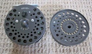 Orvis Cfo V Multiplier Fly Reel England Vintage,  Extra Spool