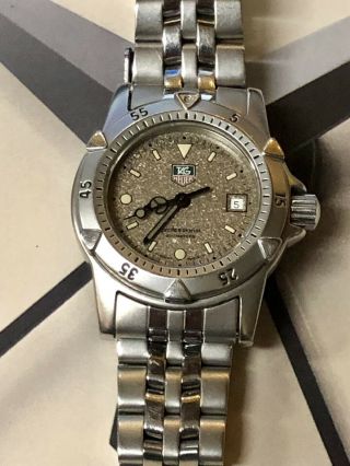 Vintage Tag Heuer 1500 Professional Exclusive Quartz Wd1411 - Po Ladies Watch