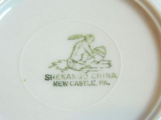20 Vintage Shenango Restaurant Fruit Bowl Green Stripe 5
