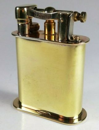Dunhill Lift Arm Brass Lighter Vintage - Made In England
