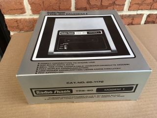 Radio Shack TRS - 80 MODEM I 26 - 1172 Vintage rare early model - 3