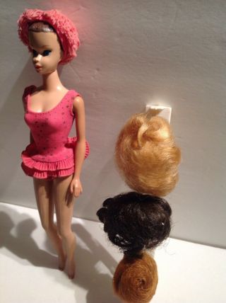 Vintage 1964 Miss Barbie with Bendable Legs,  Sleepy Eyes 5