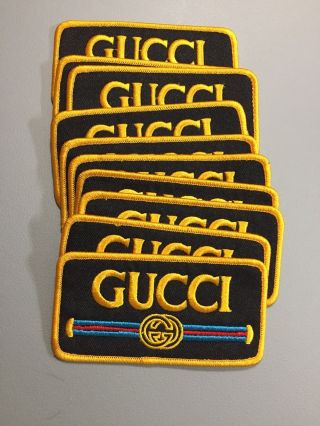 Gucci Vintage Style Iron On Patch Love Blind Set Of 10 Patches Different Style