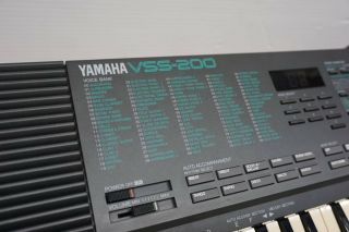 Yamaha Vss - 200  Fm Synthesizer Keyboard Effect Japan Special Vintage S - 240
