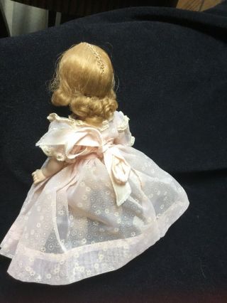 Vintage Madame Alexander Kins Wendy doll - marked ALEX on back 3