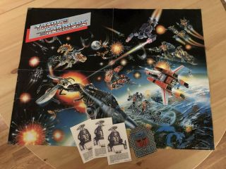 Transformers G1 Promo Toy Poster 17x22,  Iron On Patches Vintage 1980s