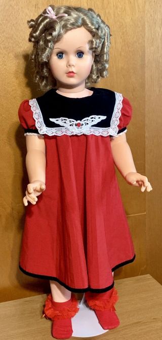 36” Vintage “patti Playpal” Type Companion Doll - Walker - 2 Wigs