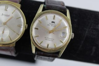 3 x Vintage Gents WRISTWATCHES Hand - Wind Automatic Inc.  Accurist,  Rotary 4