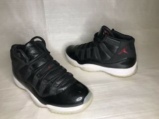 Worn Og 2015 Nike Air Jordan Retro Xi 11 72 - 10 Black White Sz 10 Vtg Rare Bred