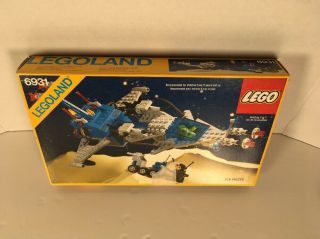 Vintage Legoland 6931 Lego Set Space 100 Cib Rare Fx Star Patroller