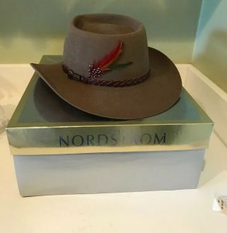 Vintage Akubra Stockman Hat,  Size 57,  Made In Australia