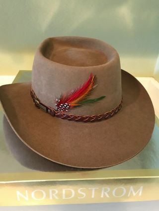 Vintage Akubra Stockman Hat,  size 57,  made in Australia 2