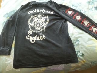 Motorhead Heavy Metal T - Shirt 40 Inch Chest Vintage Mosh Pit