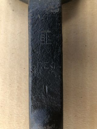 Vintage Bethlehem Steel Spud Wrench 1 With 1 1/2” Nominal Hard To Find Size 5