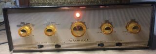 Vintage GROMMES 10PG mono tube Amplifier and Grommes Mono AM/FM/AFC Tuner 2
