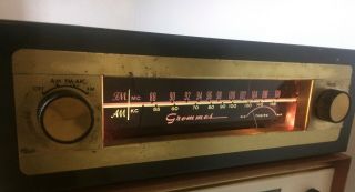 Vintage GROMMES 10PG mono tube Amplifier and Grommes Mono AM/FM/AFC Tuner 7