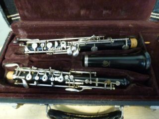 Vintage Plastic Linton Oboe W\case Not