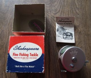 Vintage Shakespeare Tru - Art 1826 Vertical Automatic Fly Rod Reel