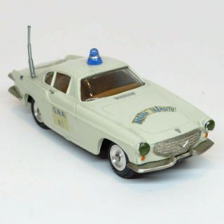 Metosul - Volvo P1800 - Gnr Bt - Die Cast 1:43 Portugal Vintage Rare 1800 Police