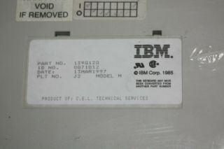 VINTAGE IBM Model M PS/2 CLICKY PC Keyboard 3