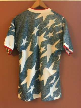 USA football shirt/ soccer jersey World Cup 1994 (Away) denim design.  VERY RARE. 6